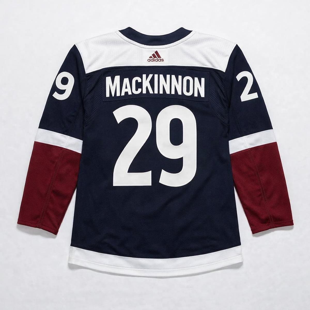 MacKinnon 29 Colorado Avalanche Navy Hockey Jersey - 2