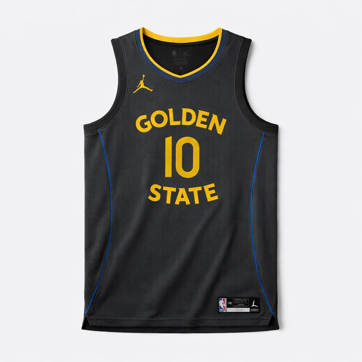 Butler IV 10 Golden State Black Basketball Jersey - 1
