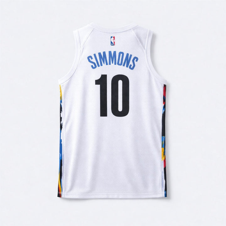 Simmons 10 Brooklyn Nets Basketball Jersey