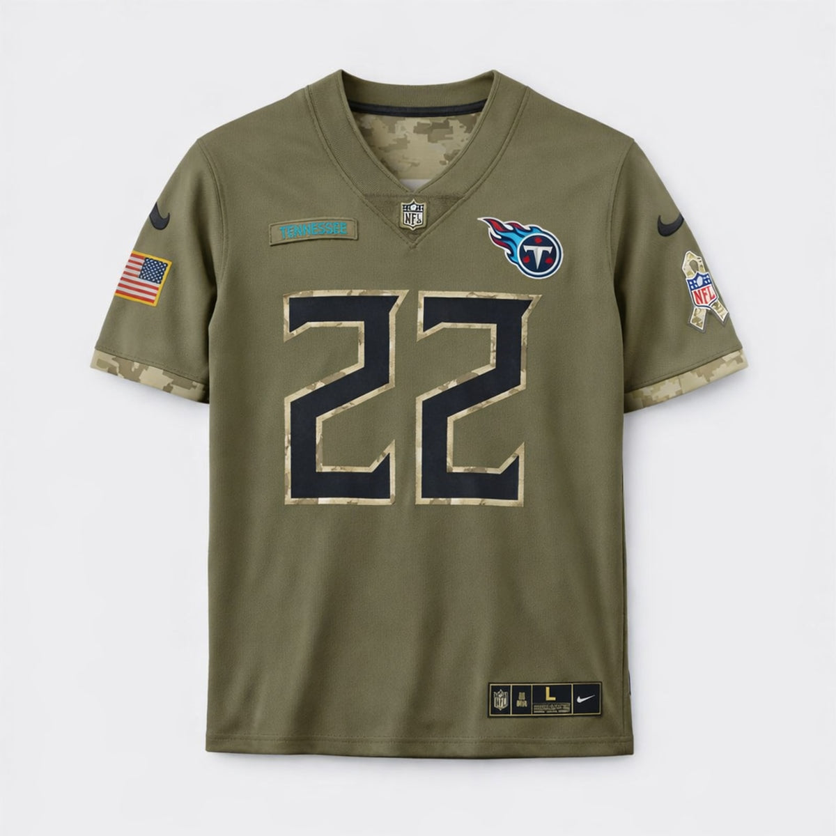 Henry 22 Tennessee Football Jersey - 1