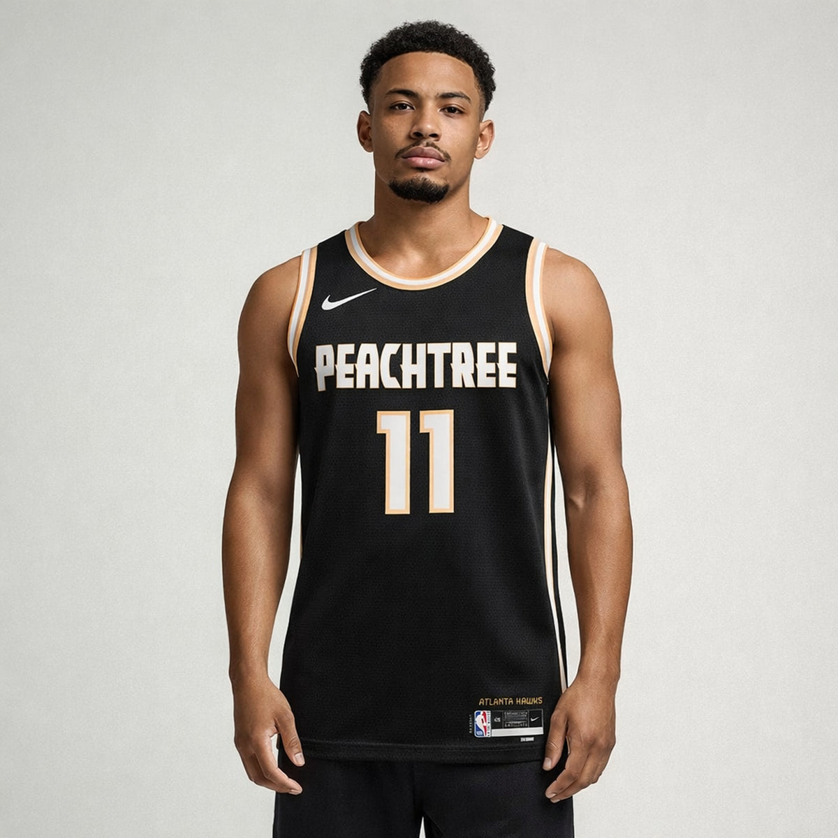 Young 11 Peachtree Basketball Jersey - 4