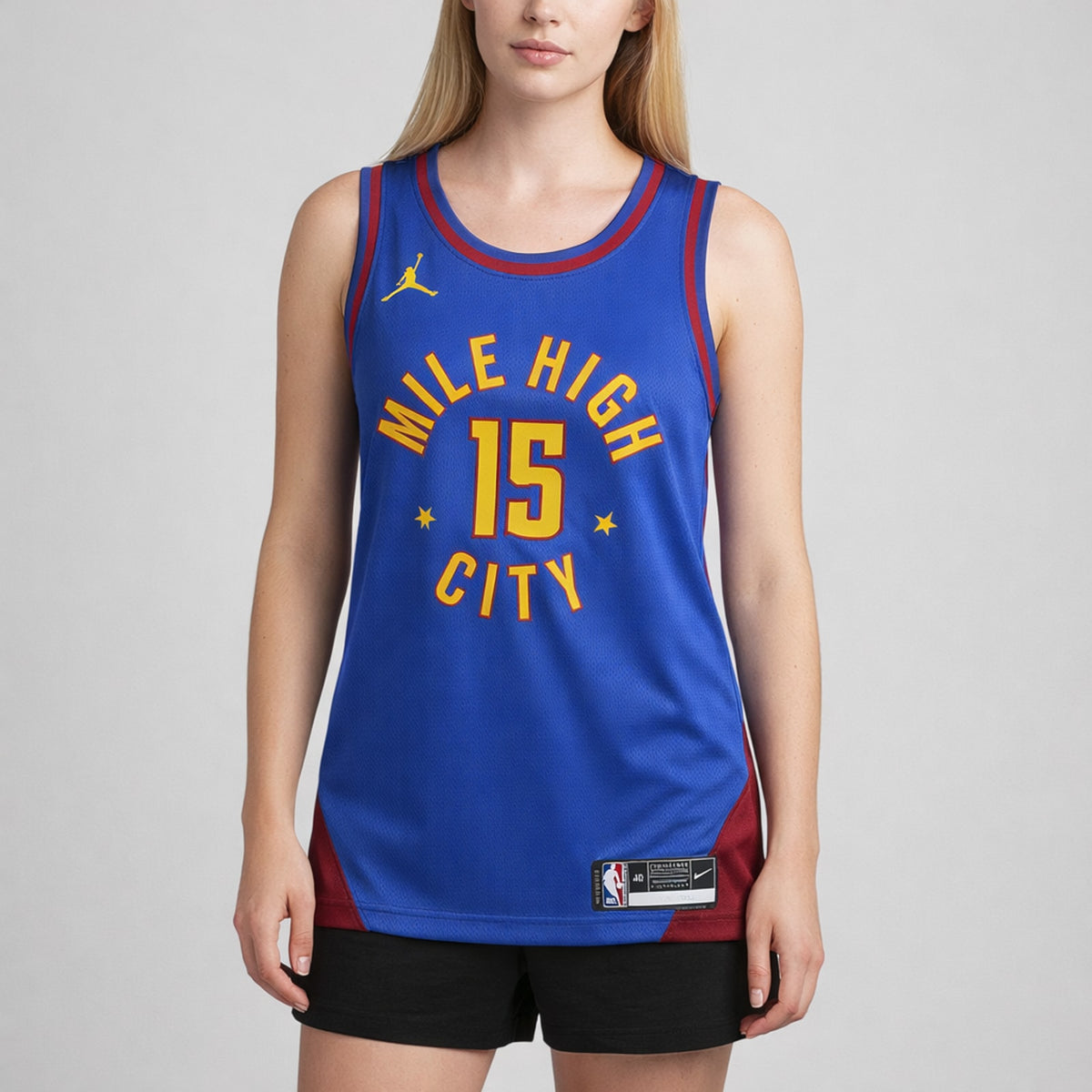 Jokić 15 Mile High City Basketball Jersey - 5