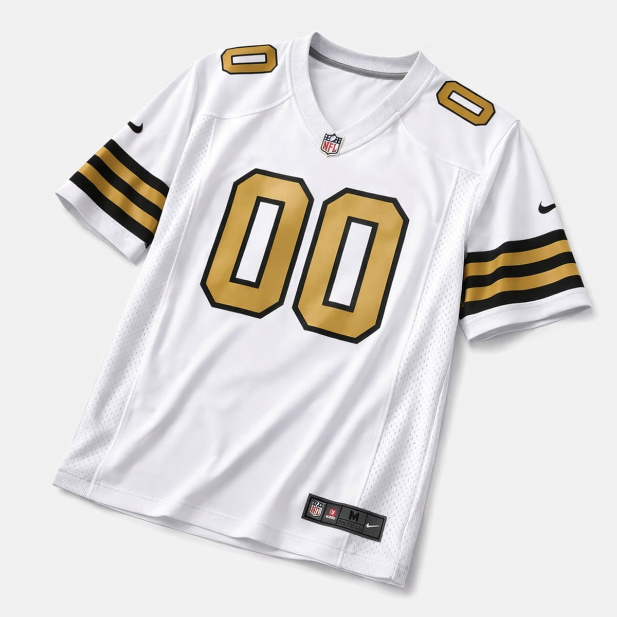 New Orleans Any Name 00 Football Jersey - 3