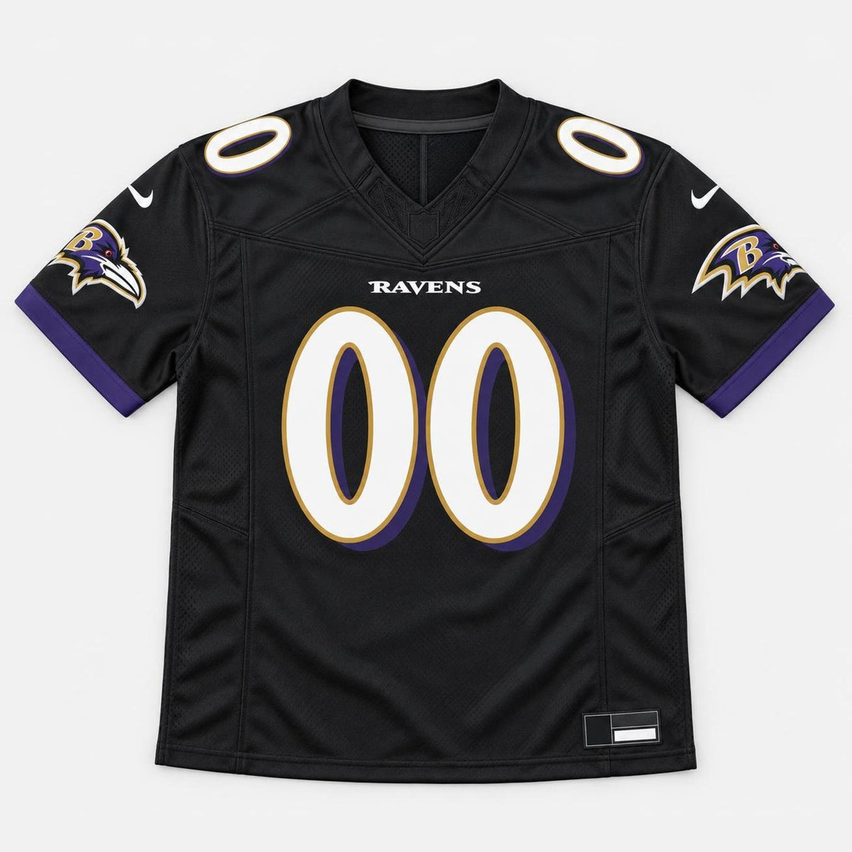 Baltimore Flag Football Jersey - Custom Name and Number - 1