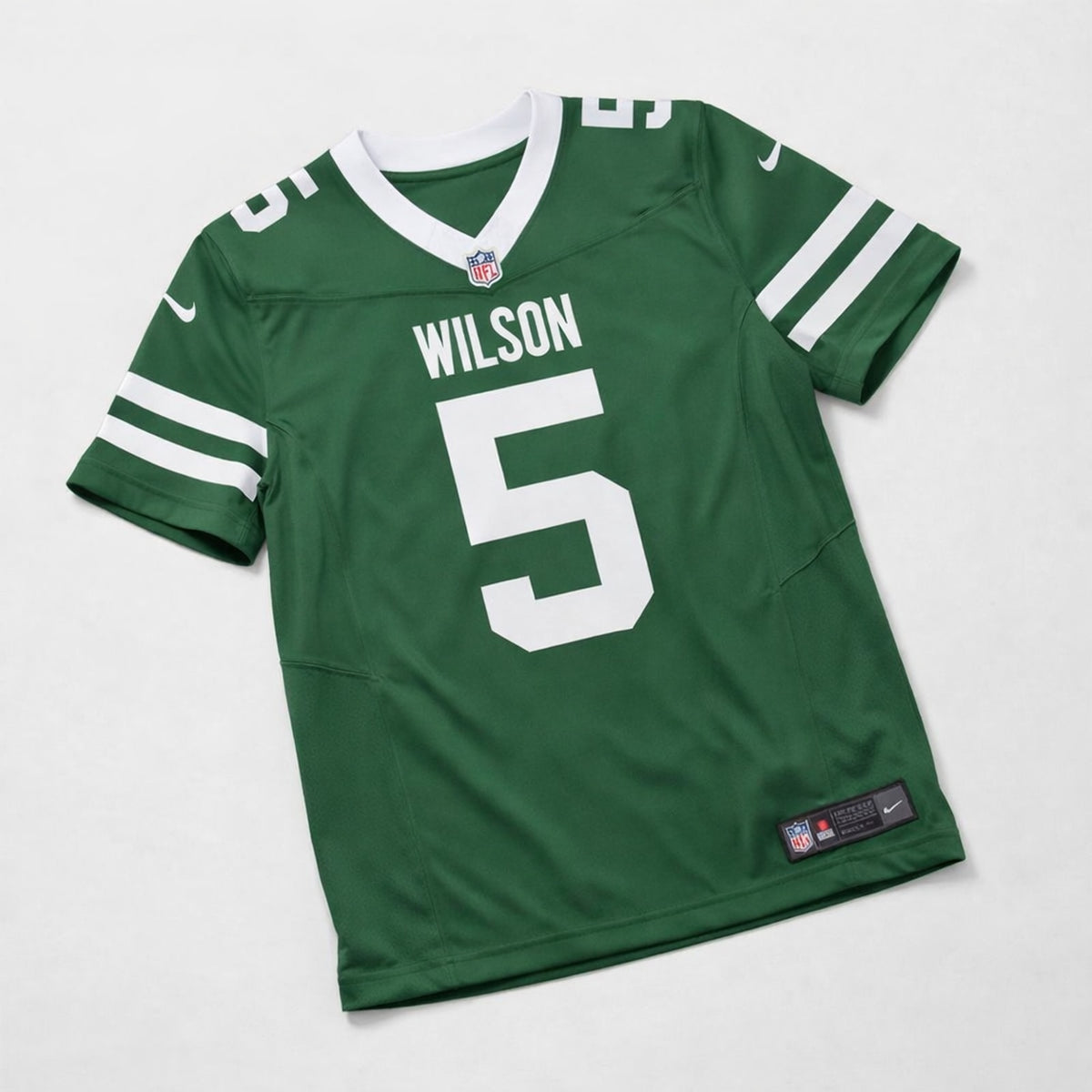 Wilson 5 Green Football Jersey - 3