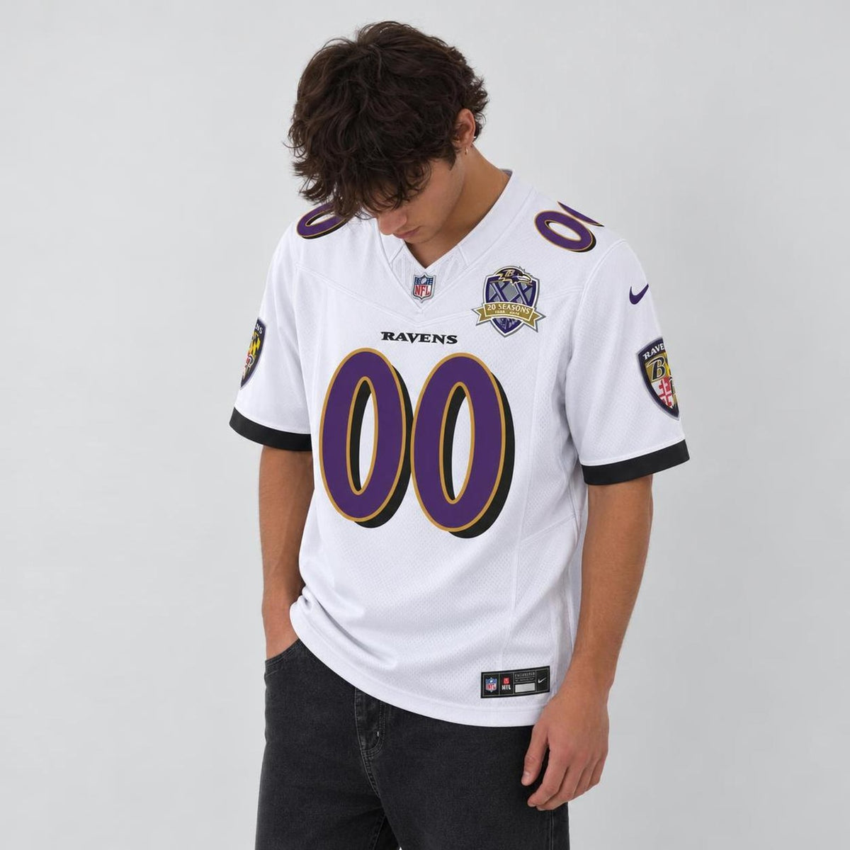 20 Seasons Football Jersey - Custom Name and Number - 6