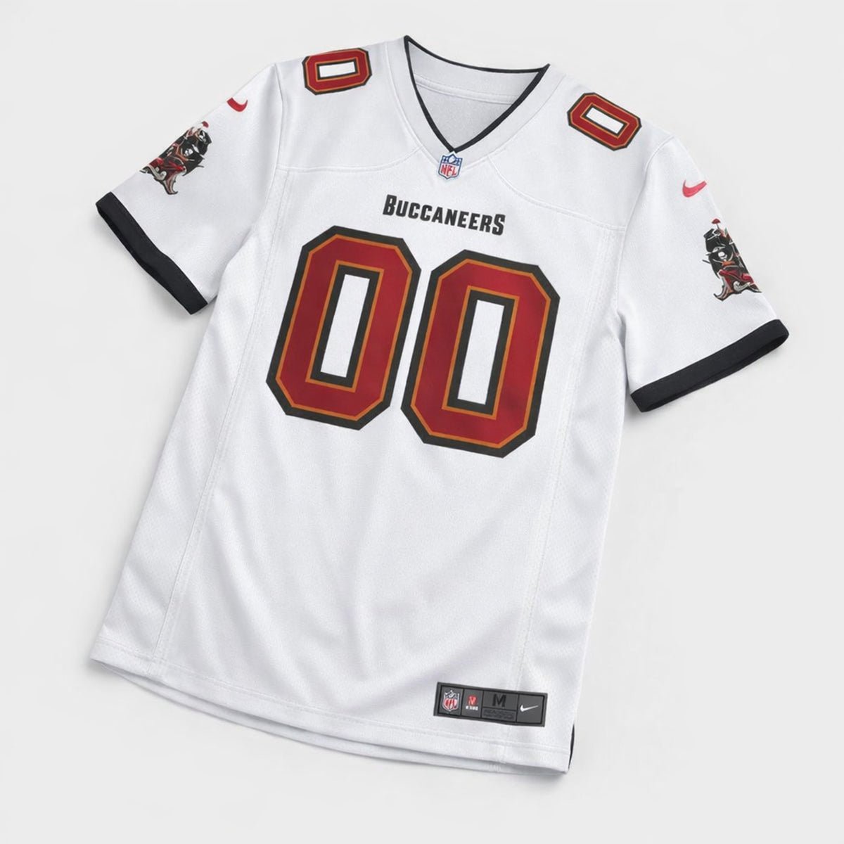 Tampa Bay White Football Jersey – Custom Name and Number - 3