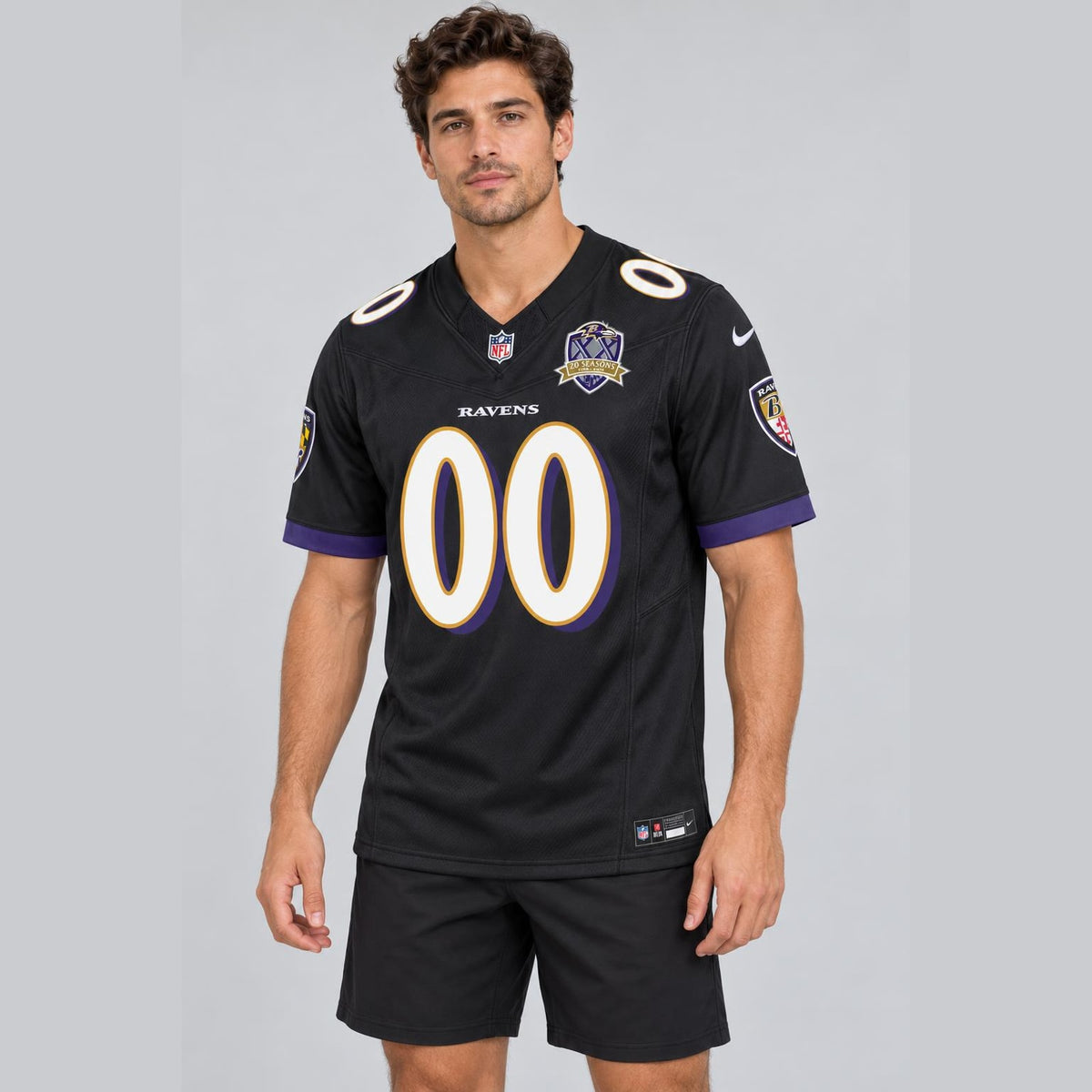 20 Seasons Football Jersey - Custom Name and Number - 7