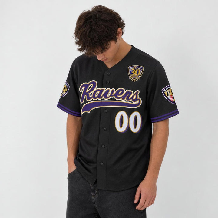 Baltimore 30 Seasons Baseball Jersey - Custom Name and Number
