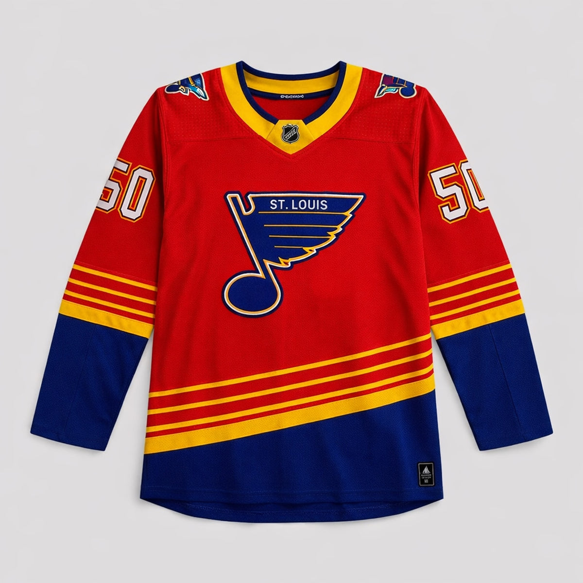 Binnington 50 St. Louis Blues Hockey Jersey - 1