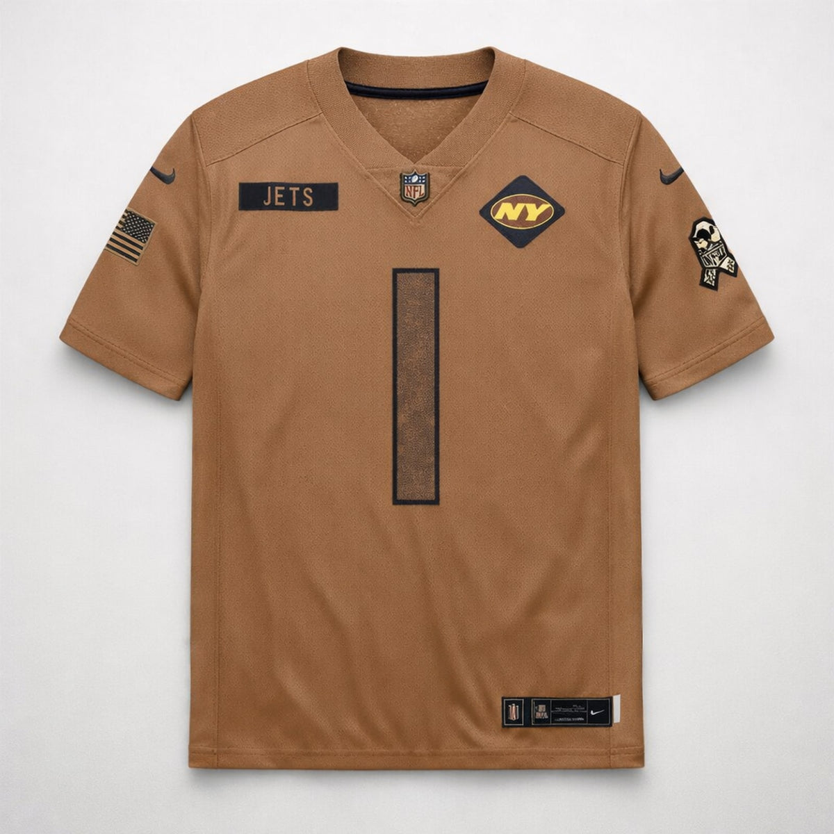 Gardner 1 New York Football Jersey Brown - 1
