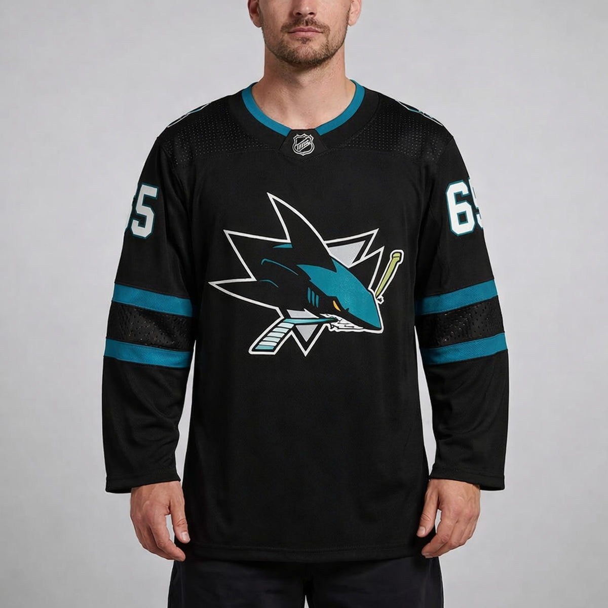 Karlsson 65 Sharks Hockey Jersey - 4