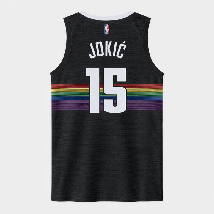Jokić 15 Denver Basketball Jersey