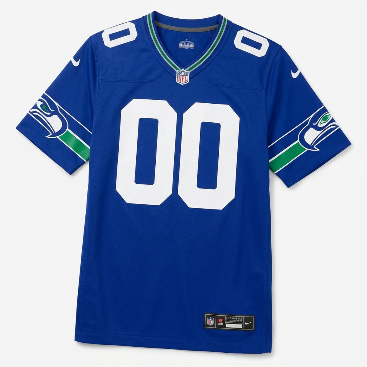 Royal Football Jersey – Custom Name and Number - 3