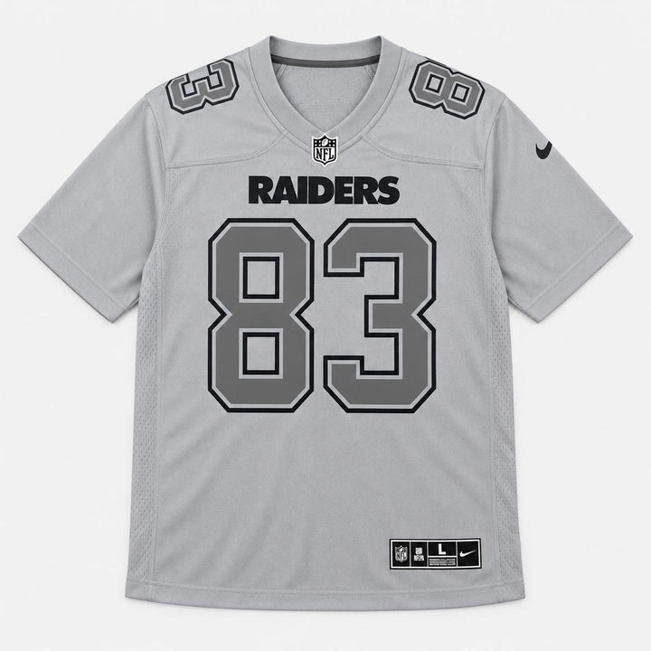Waller 83 Raiders Football Jersey Gray