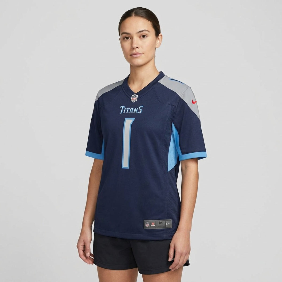 Ward 1 Navy Football Jersey - 5