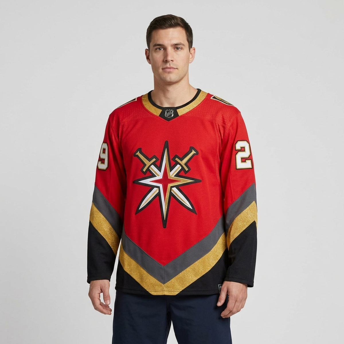 Fleury 29 Knights Hockey Jersey - 4