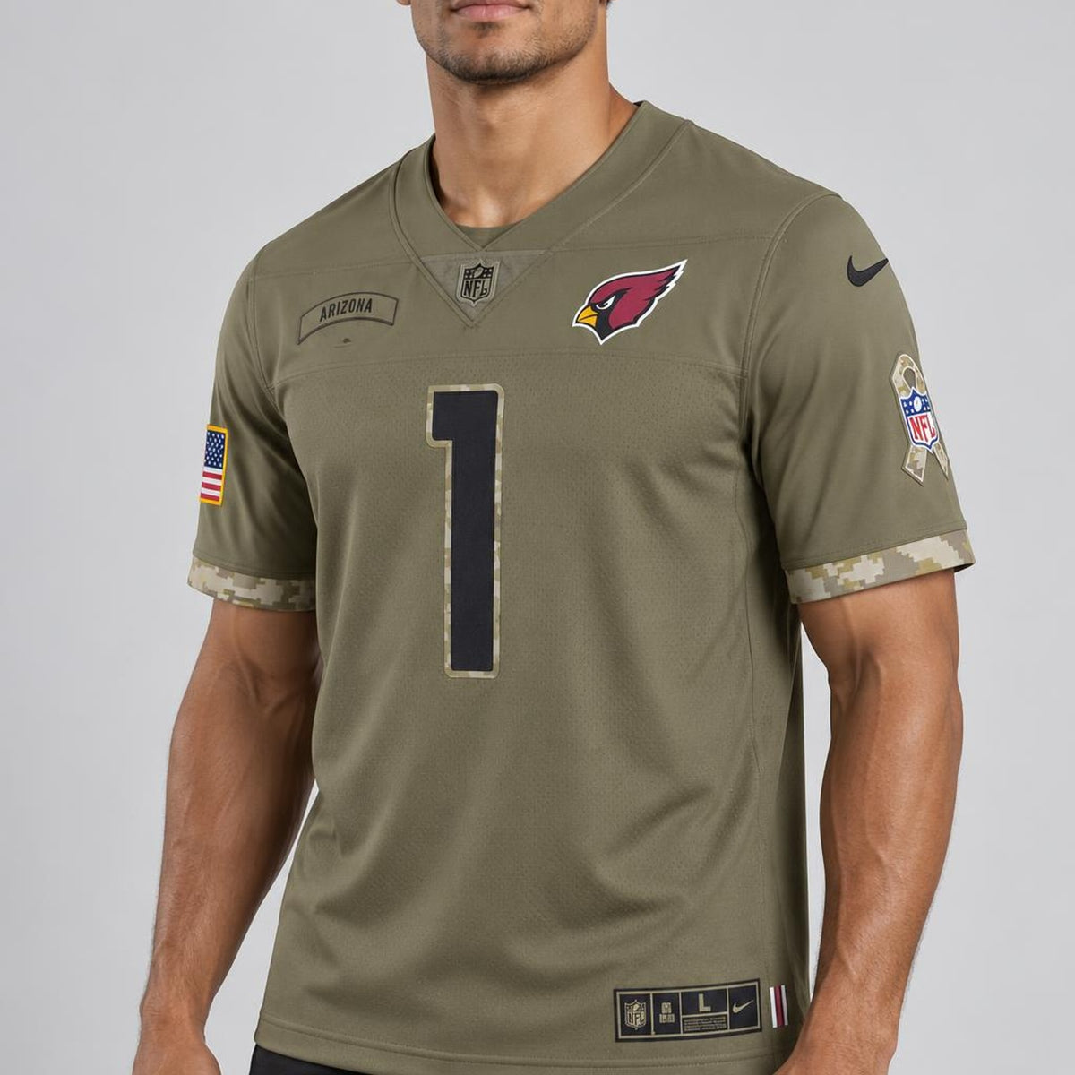 Murray 1 Arizona Salute To Service Football Jersey - 3