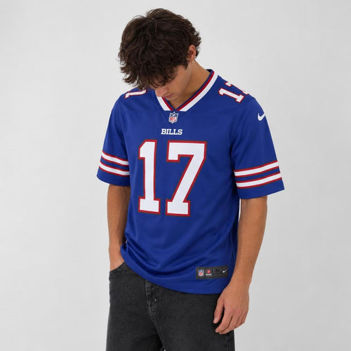 Allen 17 Blue Buffalo Football Jersey - 2