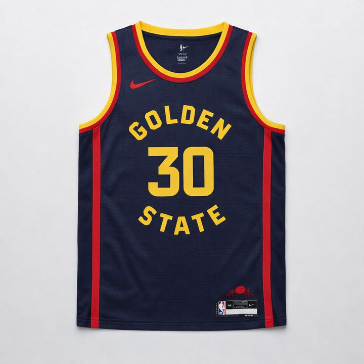 Curry 30 Golden State Navy Basketball Jersey