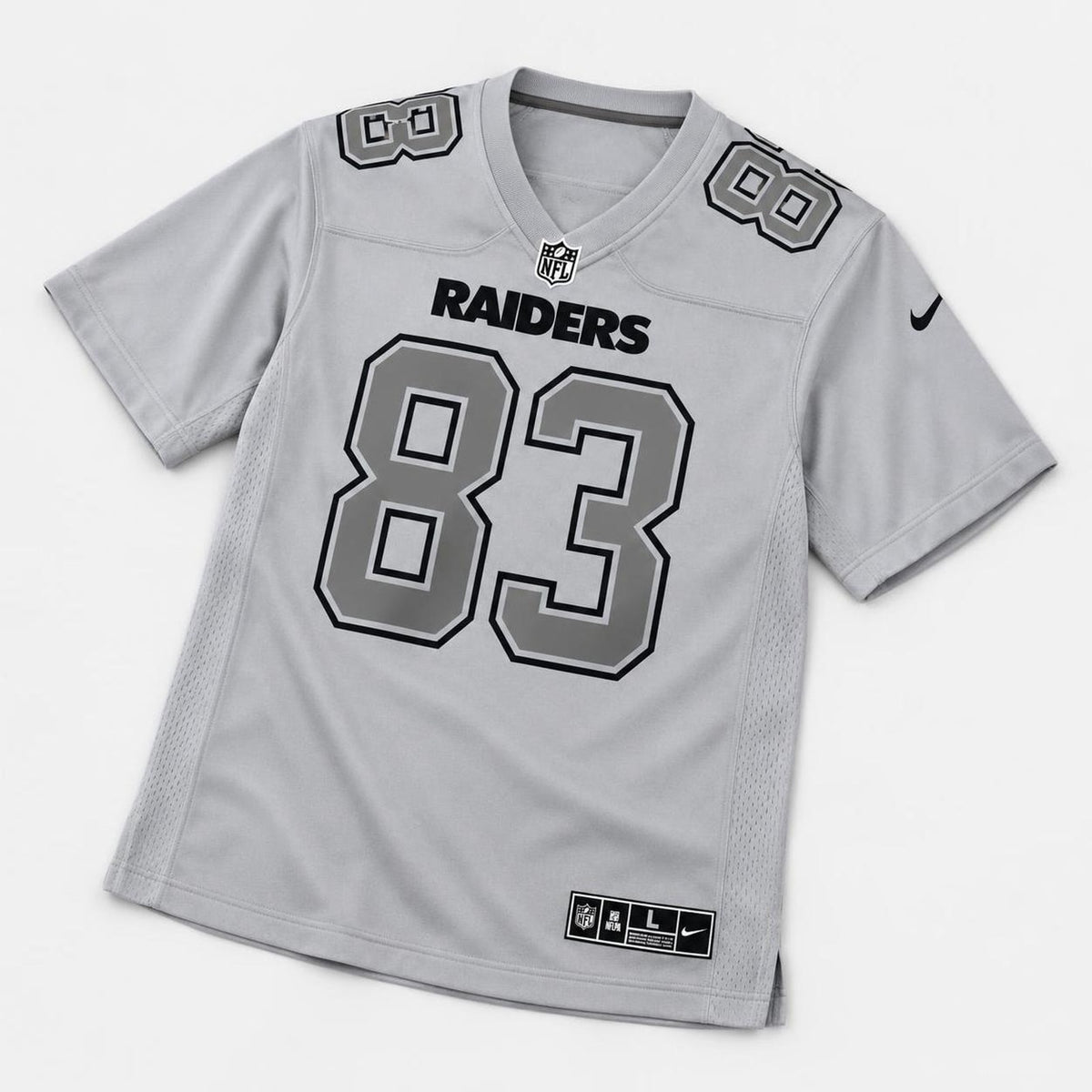Waller 83 Raiders Football Jersey Gray - 3