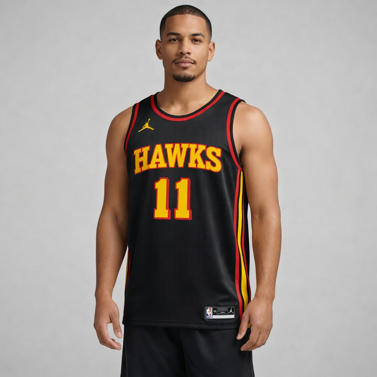 Young 11 Hawks Basketball Jersey - 4
