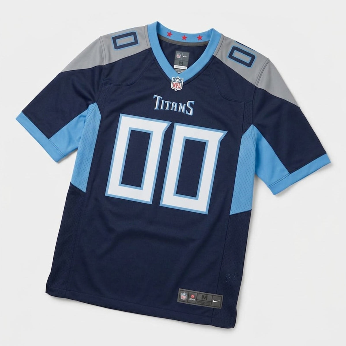 Navy Blue Football Jersey – Custom Name and Number - 3