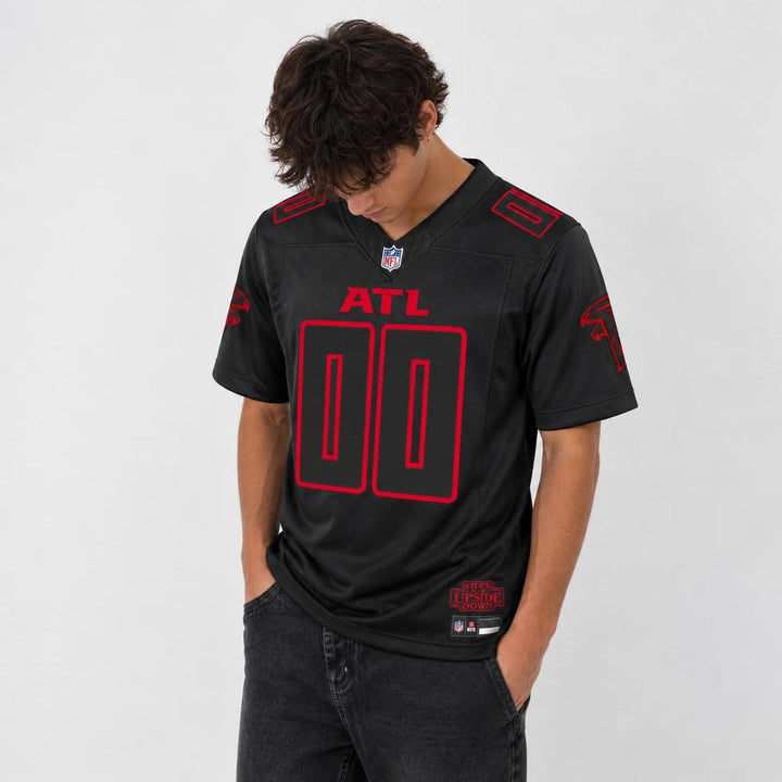 Atl 00 Black Football Jersey