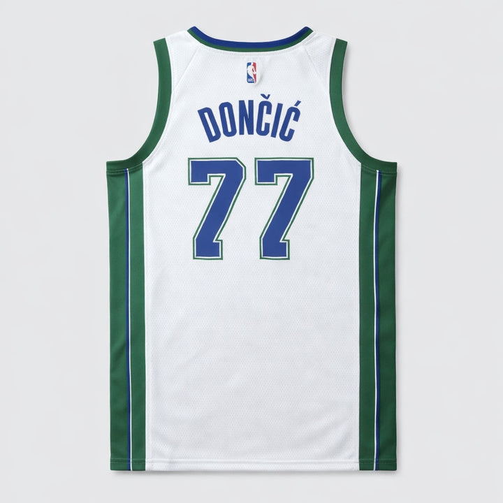 Dončić 77 Dallas Basketball Jersey