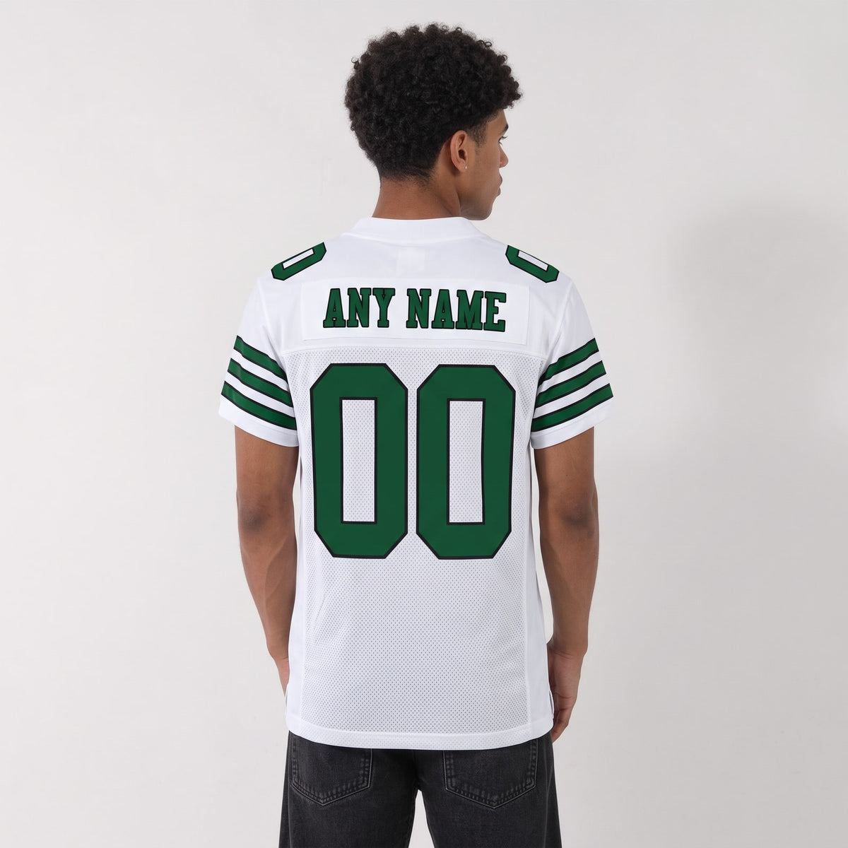 Polyester Football Jersey Athletic Cut - 3