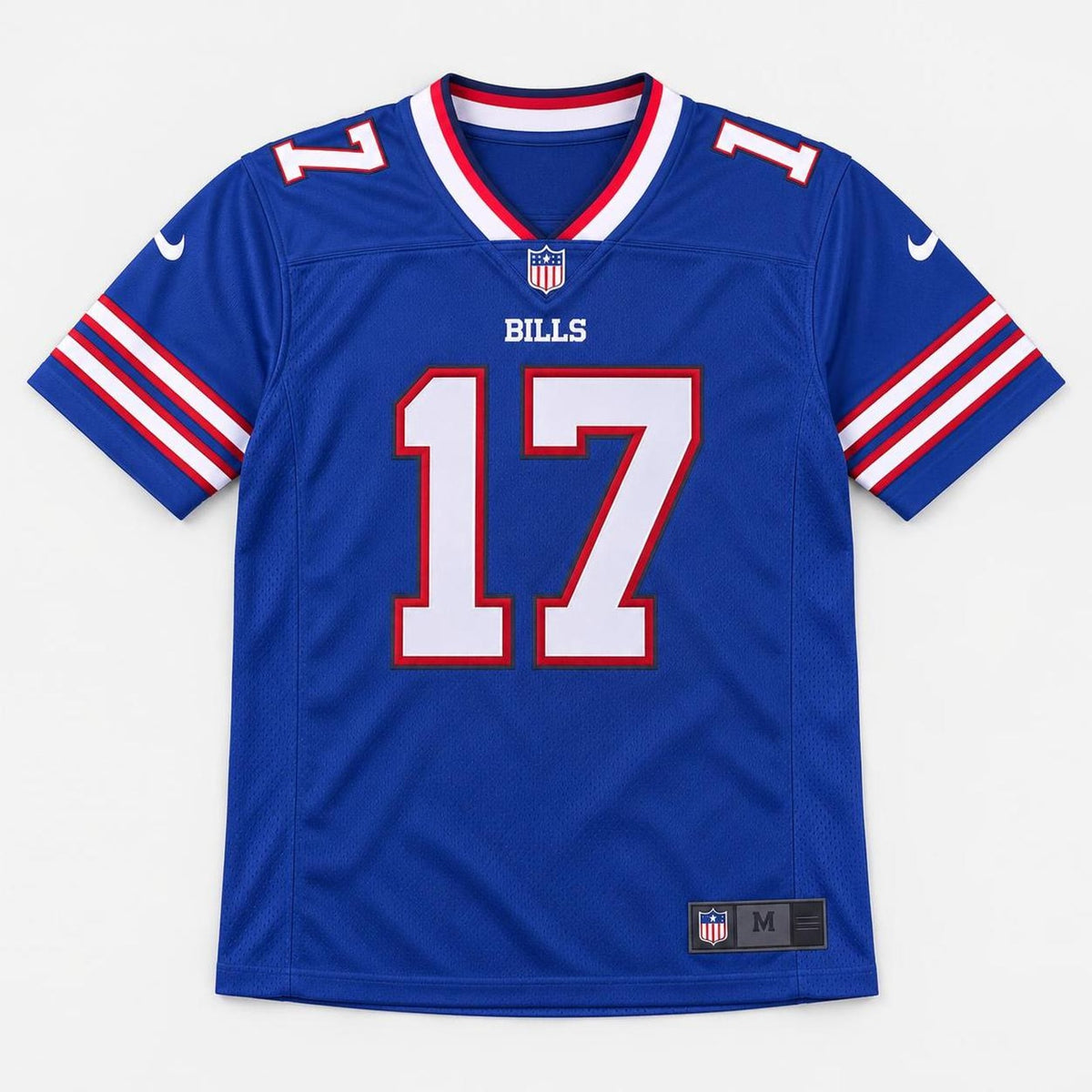 Allen 17 Blue Buffalo Football Jersey - 1