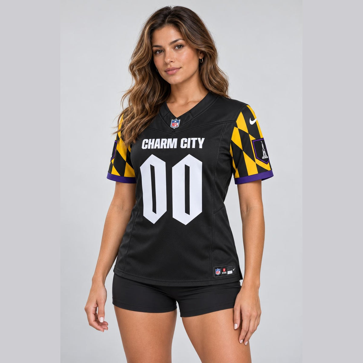 Charm City Football Jersey - Custom Name and Number - 7