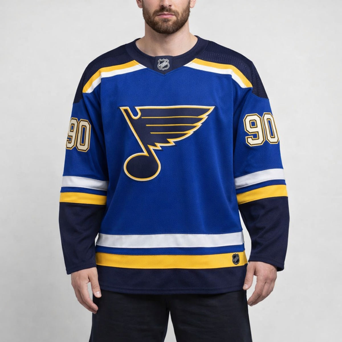 O'Reilly 90 Blues Hockey Jersey - 4