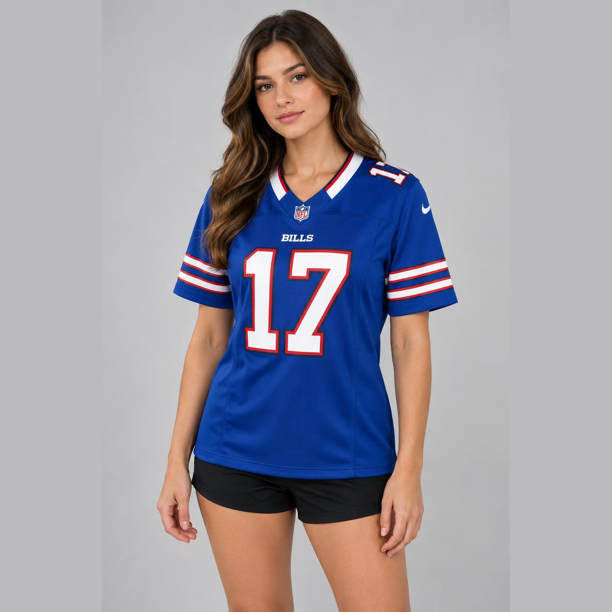 Allen 17 Buffalo Football Jersey - 5