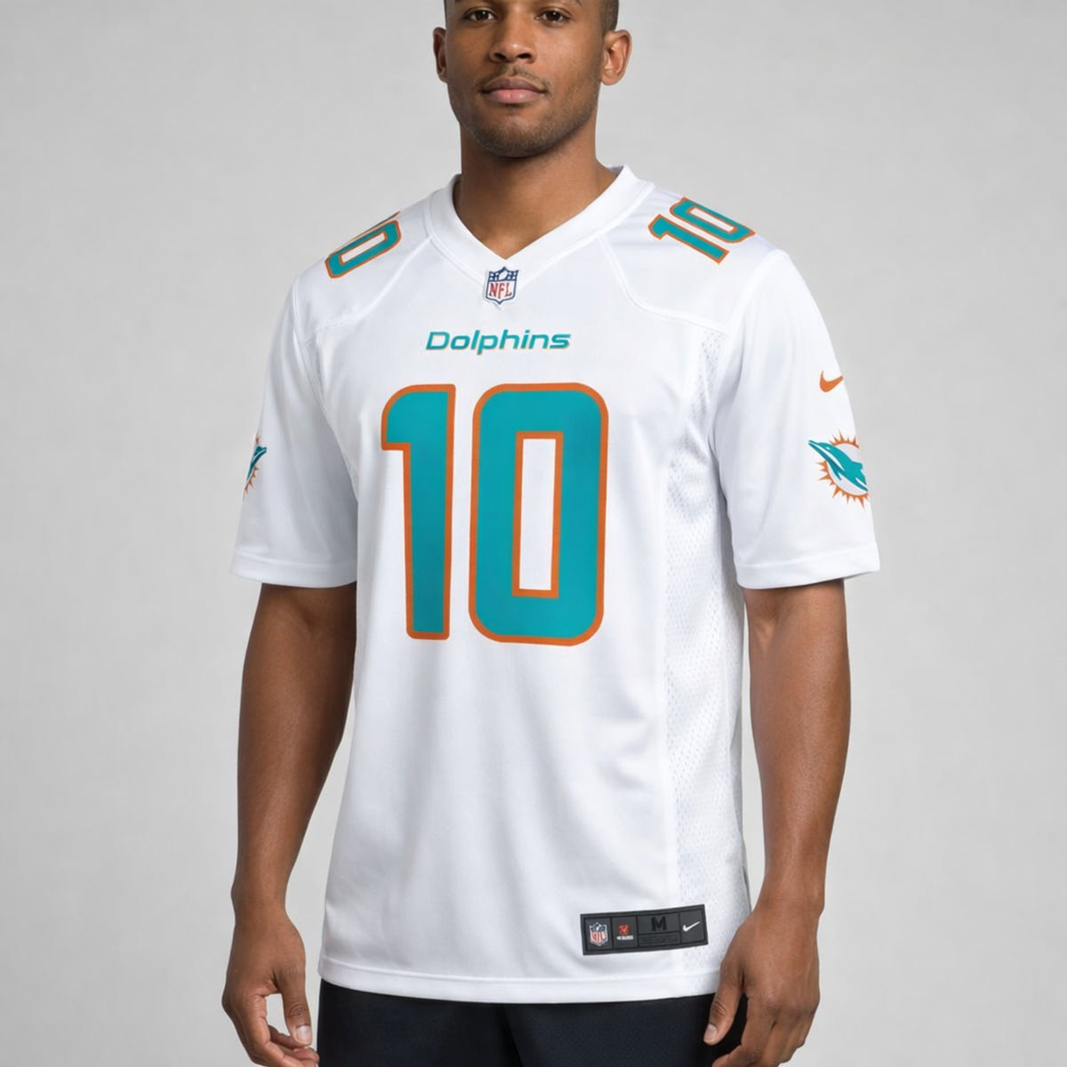Hill 10 Dolphins Football Jersey - 4