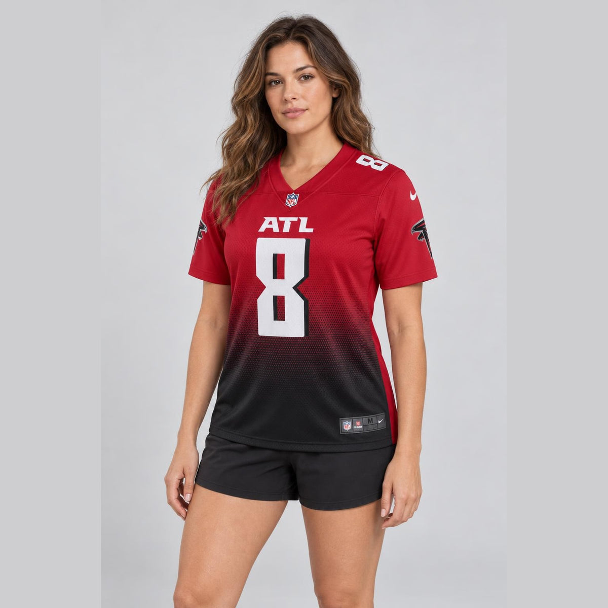 Pitts 8 Atl Football Jersey - 4
