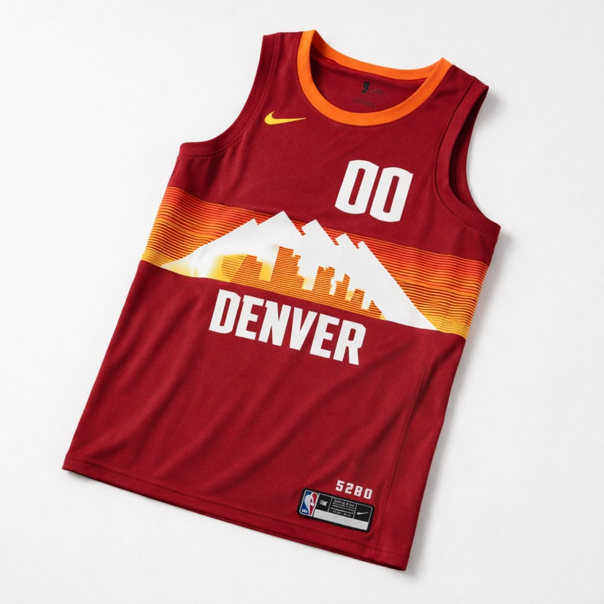 Denver 00 Custom Basketball Jersey - 3