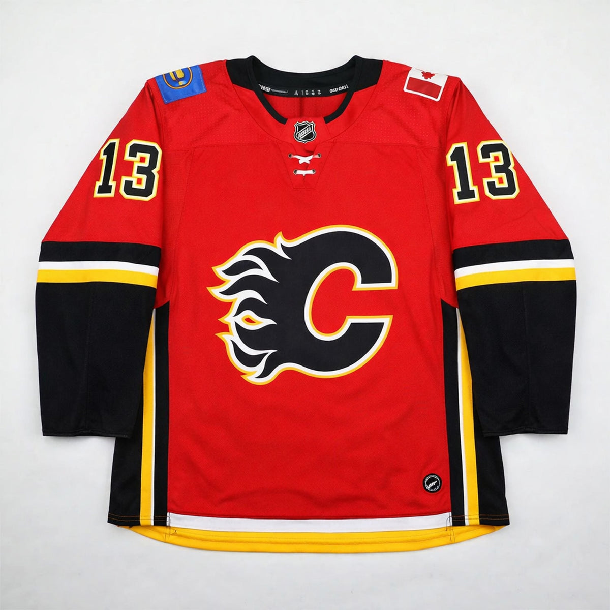 Gaudreau 13 Flames Hockey Jersey - 1