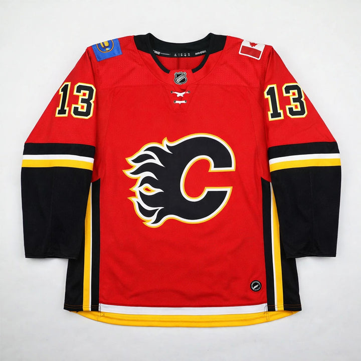 Gaudreau 13 Flames Hockey Jersey