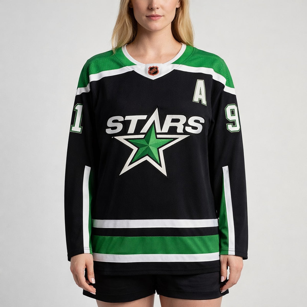 Seguin 91 Dallas Stars Black Hockey Jersey - 5