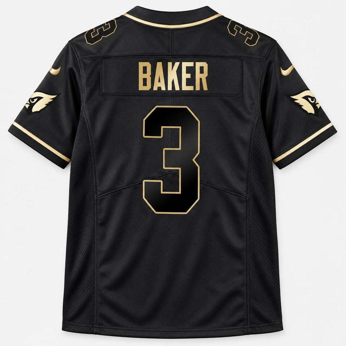 Baker 3 Cardinals Football Jersey - 7