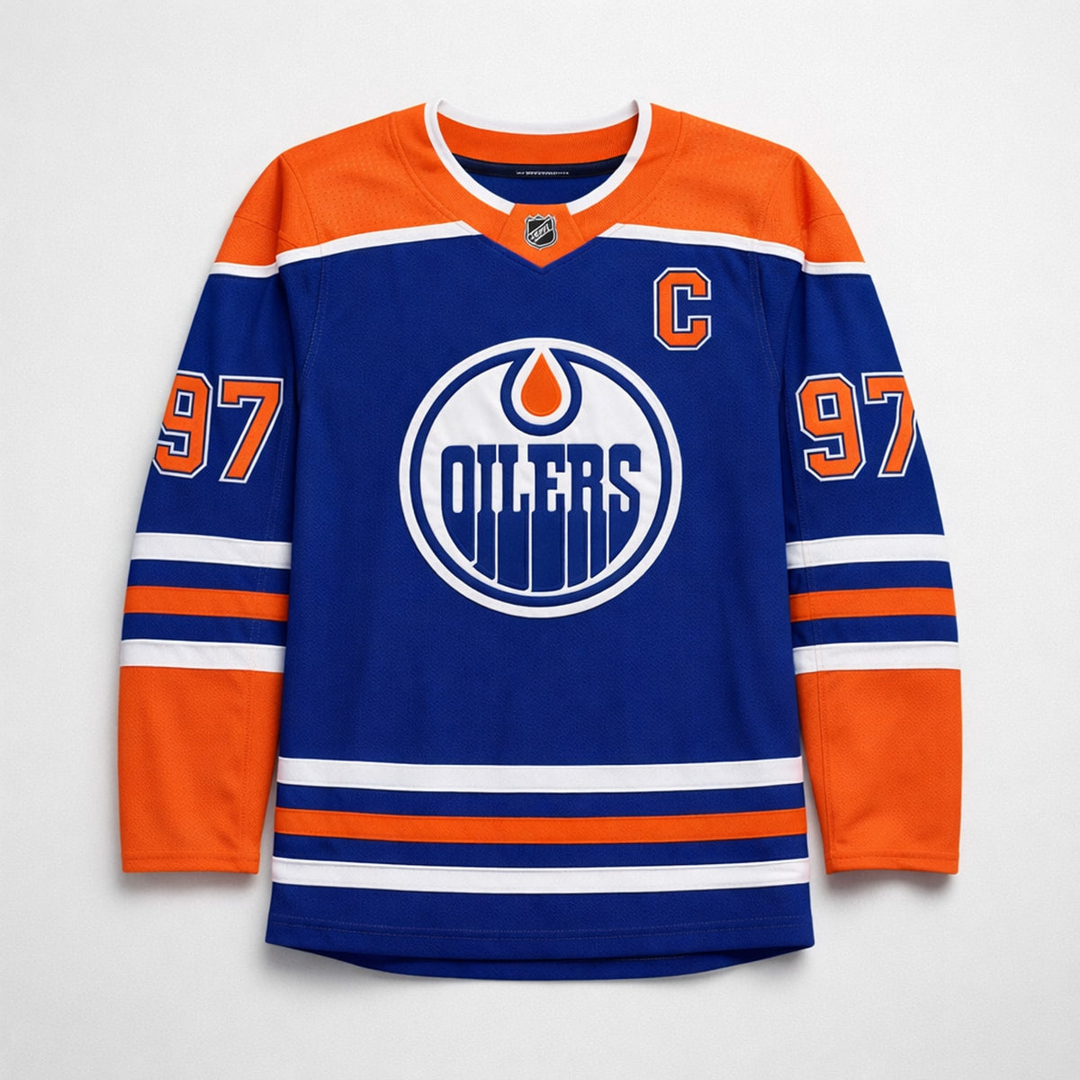 McDavid 97 Oilers Hockey Jersey - 1