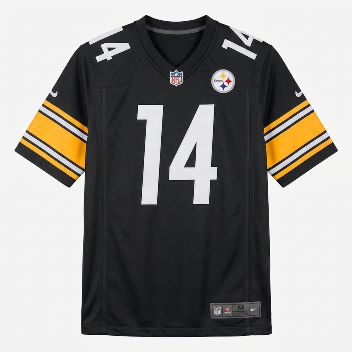 Pickens 14 Black Football Jersey - 1