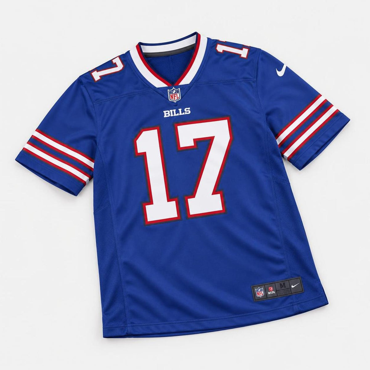 Allen 17 Blue Buffalo Football Jersey - 5