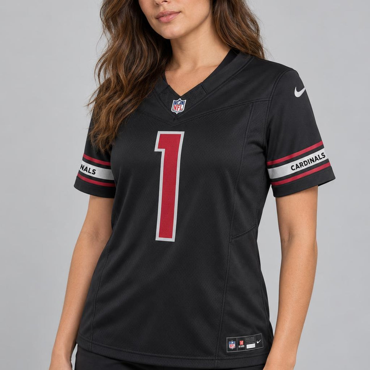 Murray 1 Black Football Jersey - 5