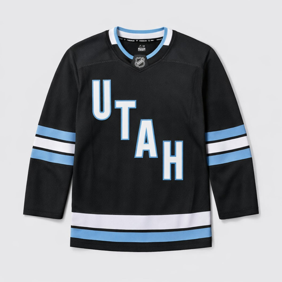 Utah Black Hockey Jersey - 1