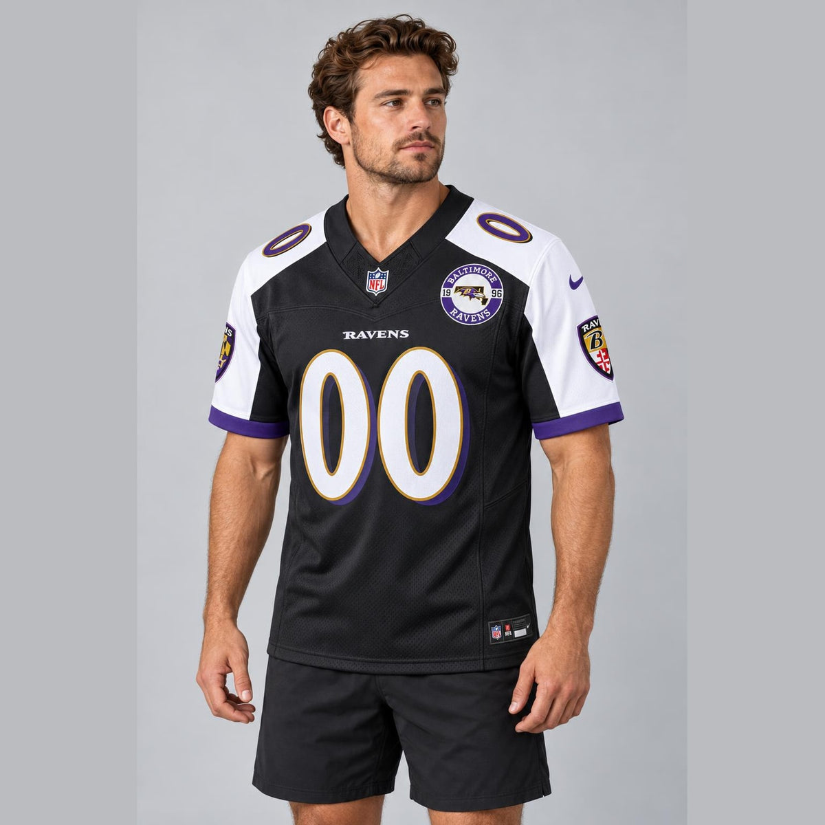 Baltimore 1996 Football Jersey - Custom Name and Number - 7