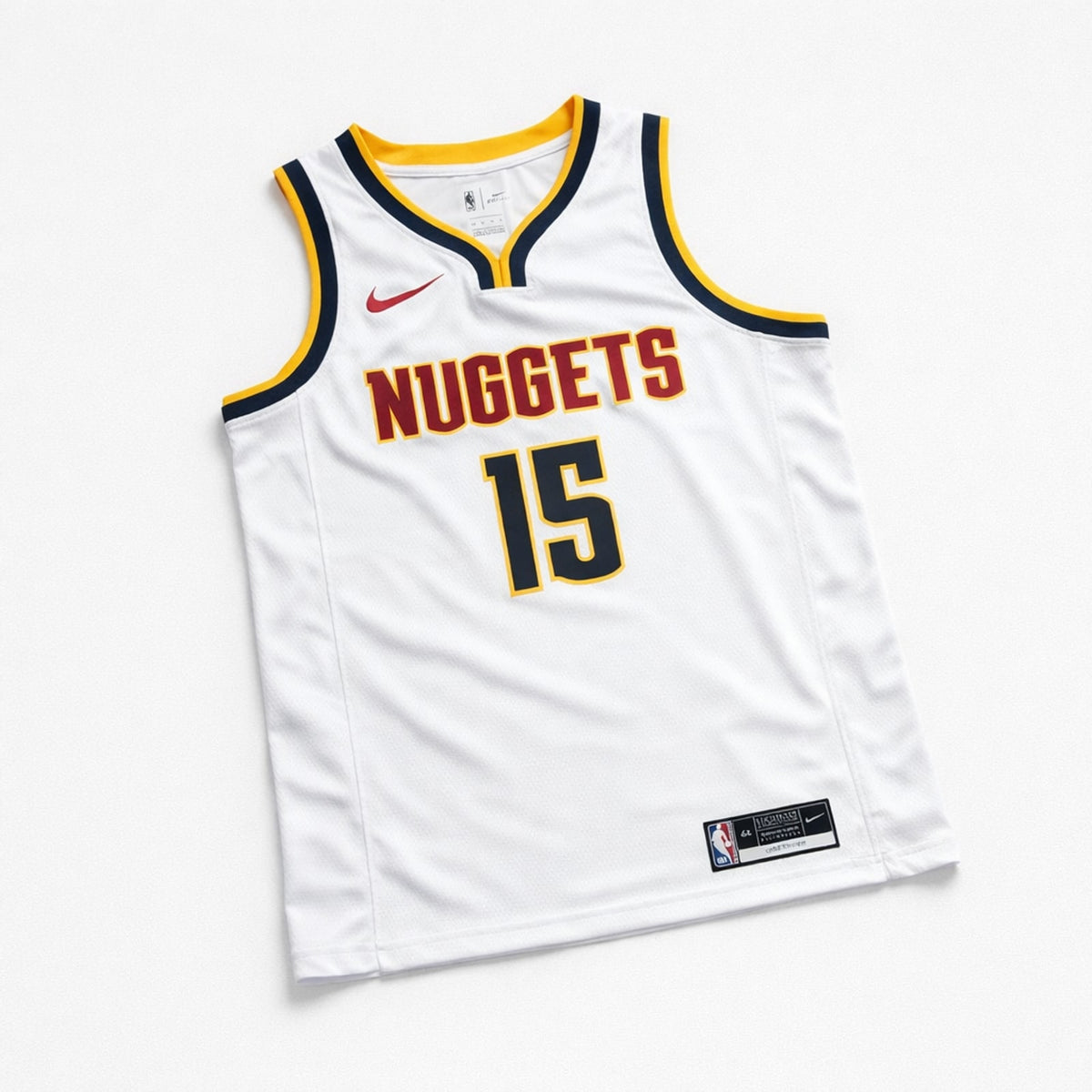 Jokić 15 Nuggets Basketball Jersey - 3