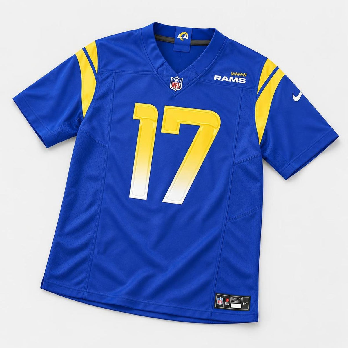 Nacua 17 Royal Football Jersey - 3