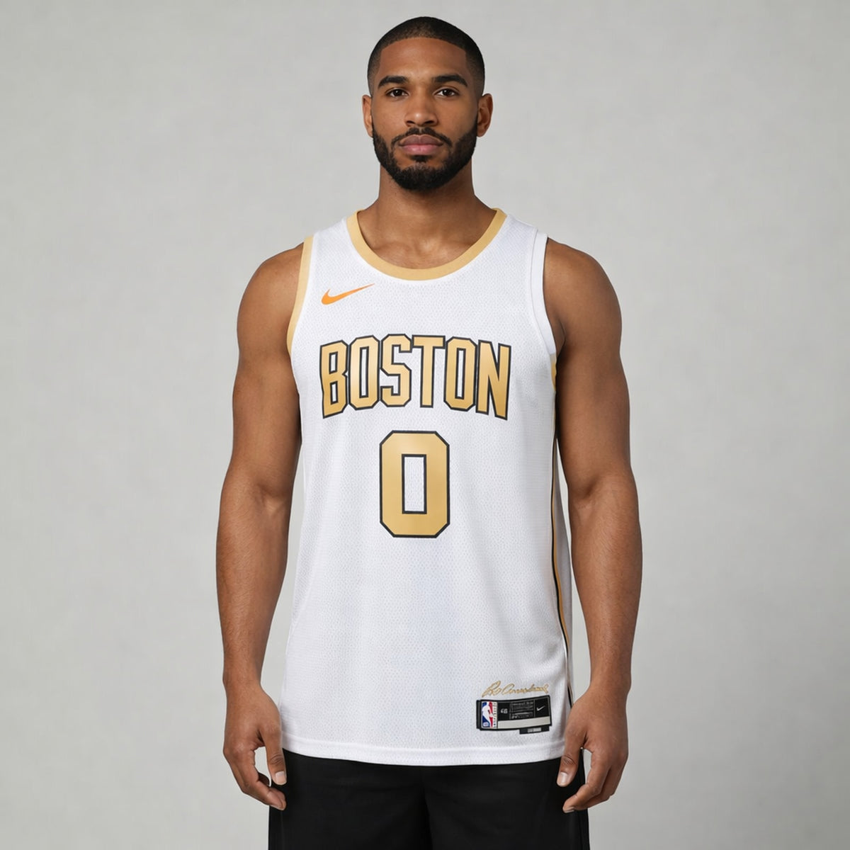 Tatum 0 Boston White Basketball Jersey - 4